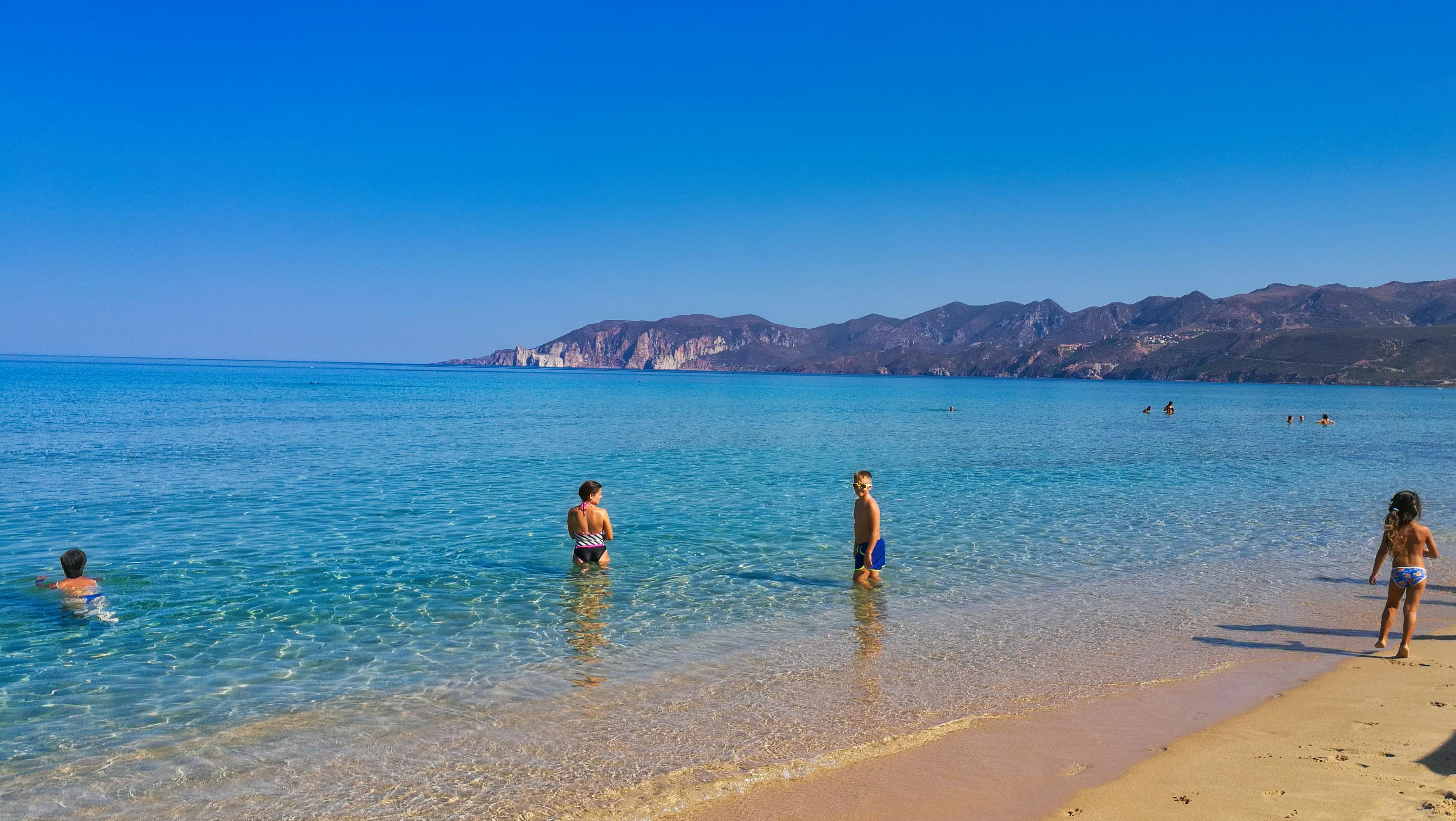 Spiagge per bambini a Cagliari